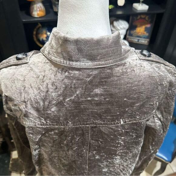 Cabi Deep Olive Green Sunday Topper Jacket Size Medium - Picture 7 of 12